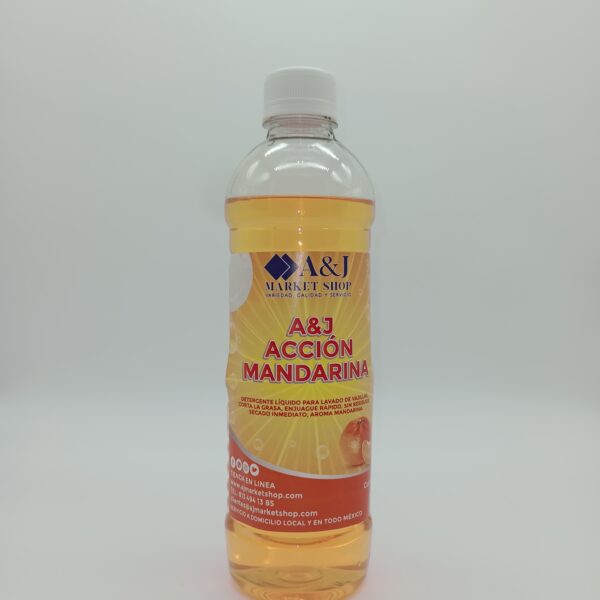 Acción MANDARINA 500 envase pet